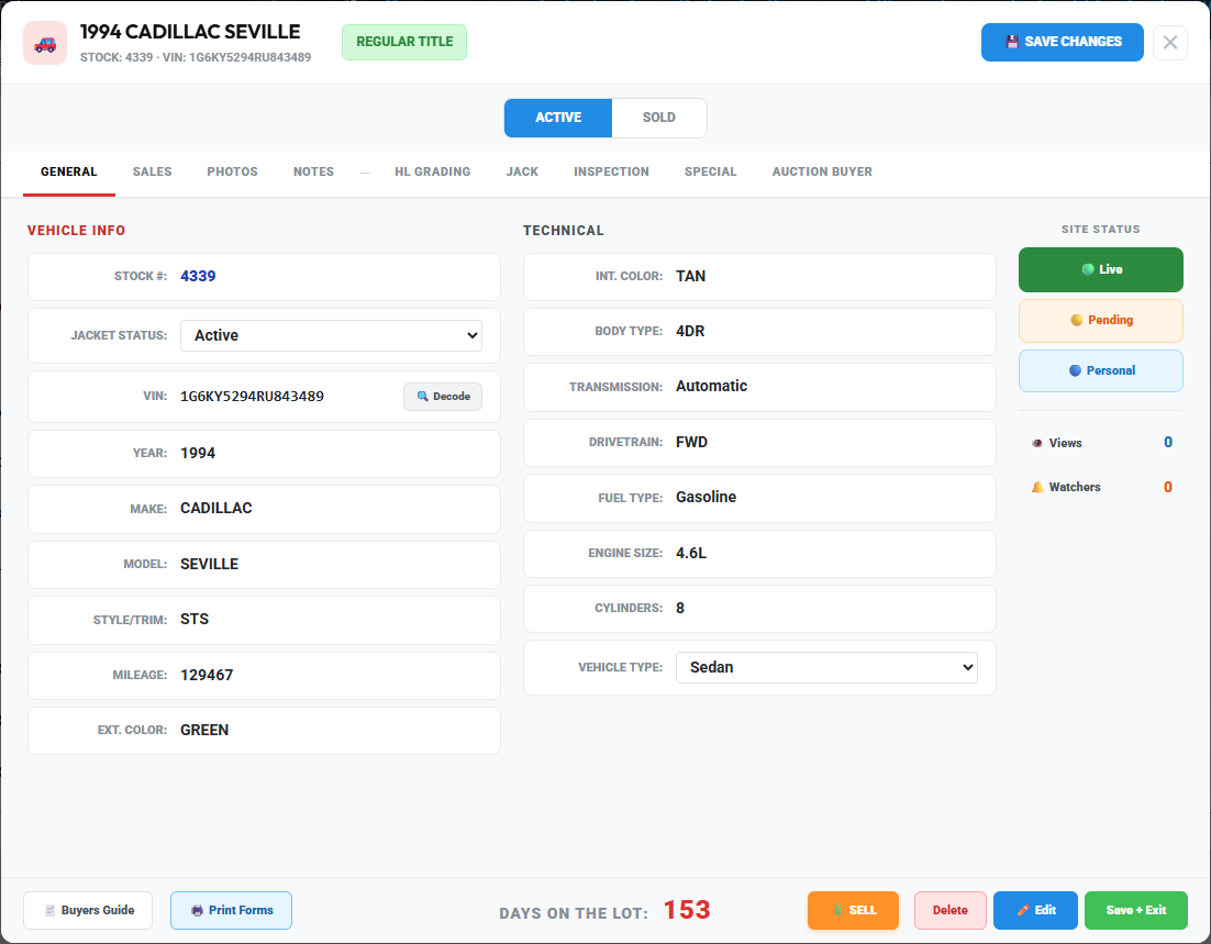 High Life Custom CRM Software